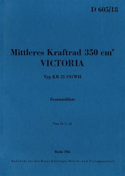 Victoria KR35SN Ersatzteilkatalog