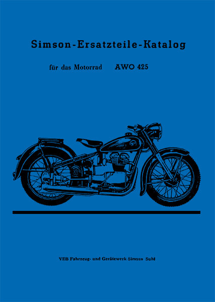 AWO 425 Ersatzteilkatalog