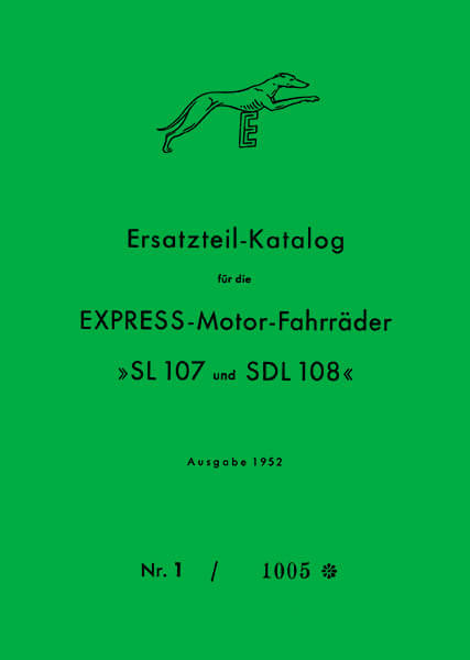 Express SL107 und SDL108 Ersatzteilkatalog