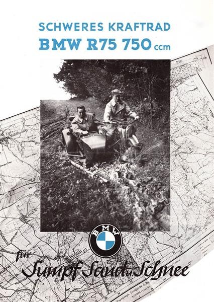 BMW R75 WH Prospekt