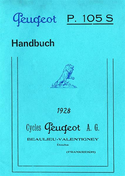 Peugeot P105S Handbuch