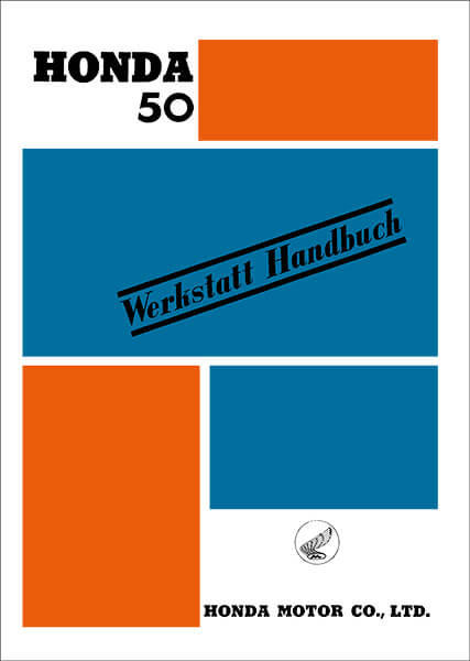 Honda C100 C102 C110 C114 Werkstatthandbuch