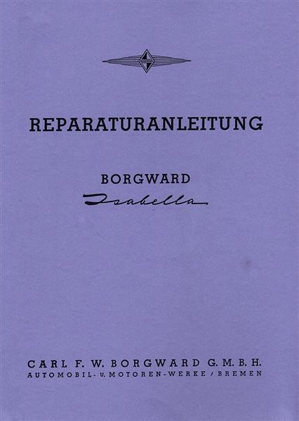 Borgward Isabella Reparaturanleitung
