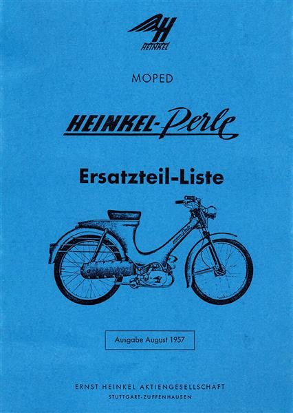 Heinkel Perle Ersatzteilliste