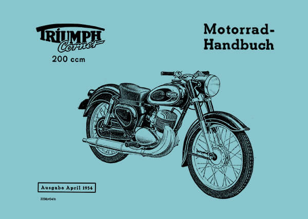 Triumph Cornet 200 Betriebsanleitung