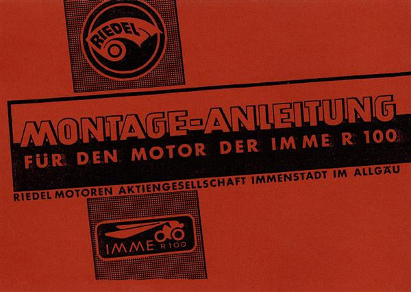 Imme R100 Reparaturanleitung für den Motor