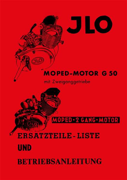 ILO G50 Betriebsanleitung und Ersatztilkatalog