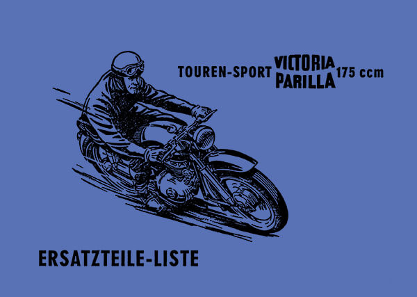 Victoria Parilla 175 Ersatzteilkatalog