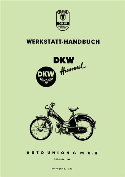DKW Hummel Moped Reparaturanleitung