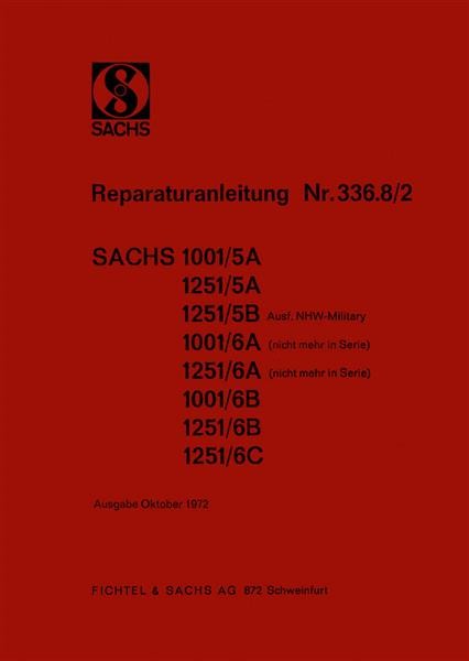 Sachs 100 ccm und 125 ccm Motor Reparaturanleitung