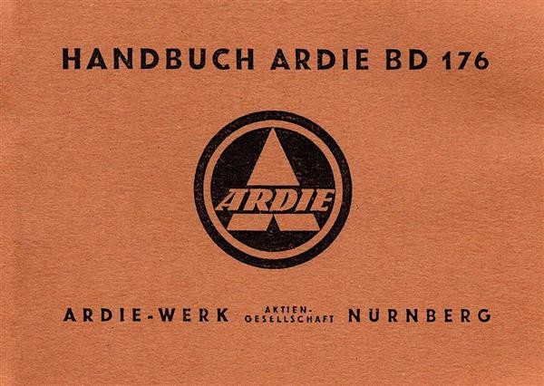 Ardie BD176 Betriebsanleitung