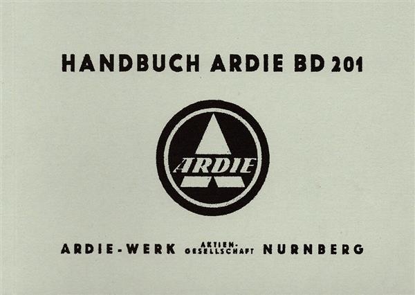 Ardie BD201 Betriebsanleitung