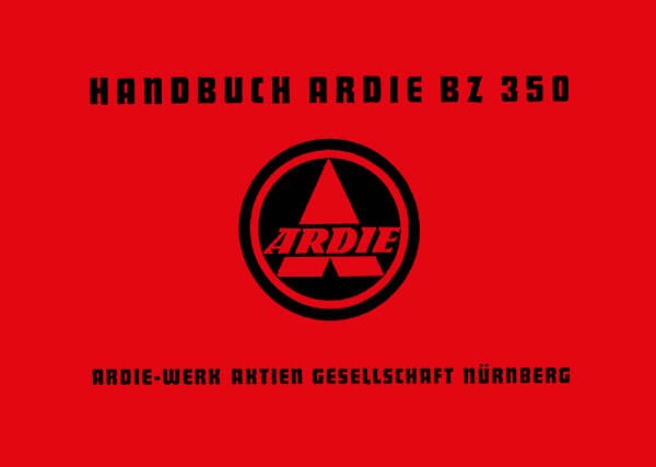 Ardie BZ350 Betriebsanleitung