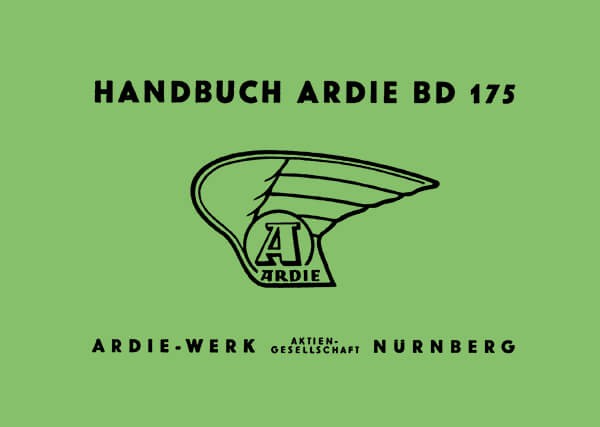 Ardie BD175 Betriebsanleitung