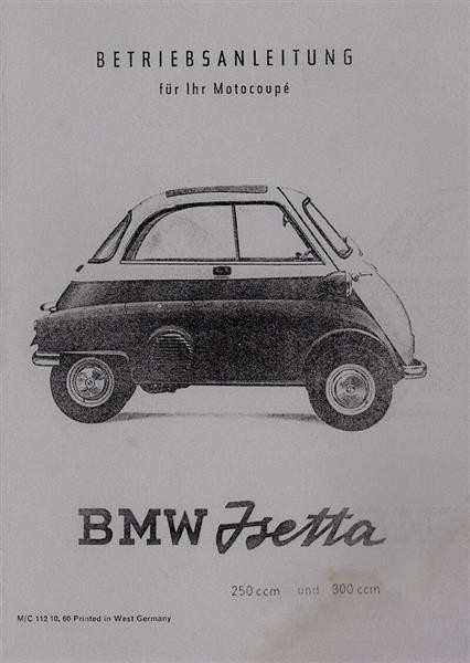 BMW Isetta Betriebsanleitung