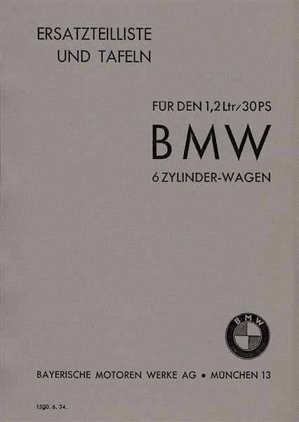 BMW 1.2 Ltr. Ersatzteilkatalog