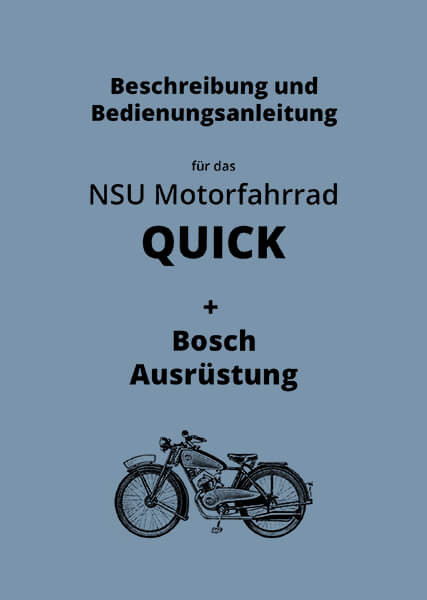 NSU Quick Betriebsanleitung