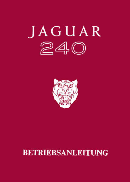 Jaguar 240 Betriebsanleitung
