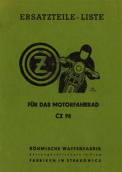 CZ 98 Ersatzteilkatalog