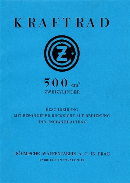 CZ 500 Betriebsanleitung