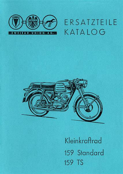 DKW Zweirad-Union 159 Modelle Ersatzteilkatalog