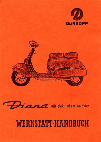 Dürkopp Diana Werkstatthandbuch