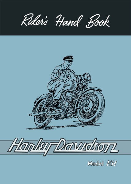 Harley-Davidson KH900 Riders Hand Book