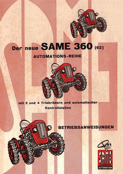 Same 360 Betriebsanleitung