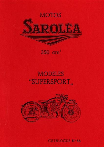Sarolea Supersport 350 Ersatzteilkatalog