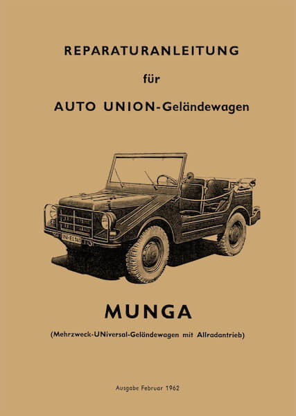 DKW Munga Reparaturanleitung