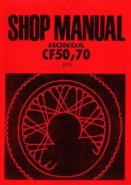 Honda CF50 CF70 Shop Manual