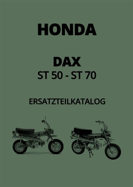 Honda Dax ST50 ST70 Ersatzteilkatalog