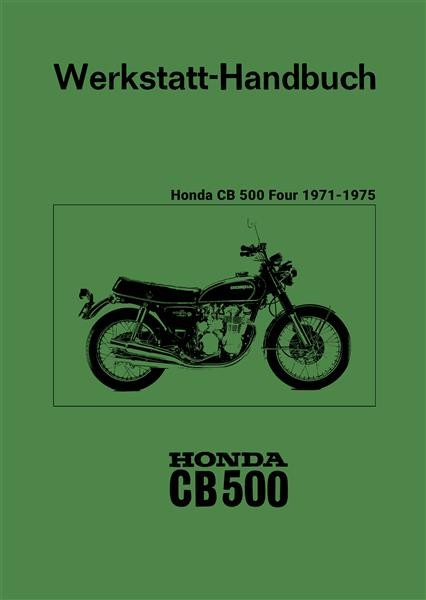 Honda CB500 Four Werkstatthandbuch
