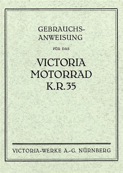 Victoria KR35 Gebrauchsanweisung