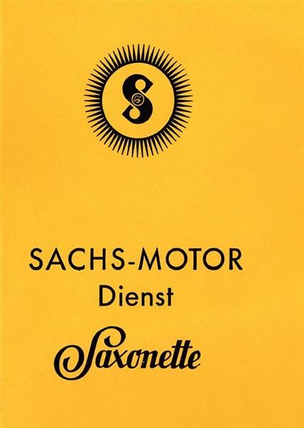 Sachs Saxonette 1938, Reparaturanleitung