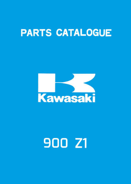 Kawasaki 900 Z1 Parts Catalogue