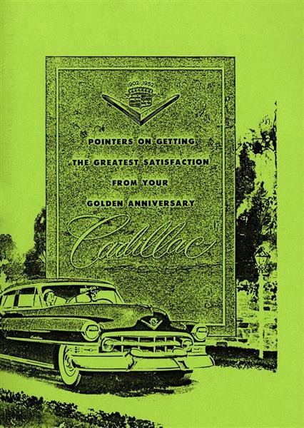 Cadillac Modelle 1952 Bedienungsanleitung