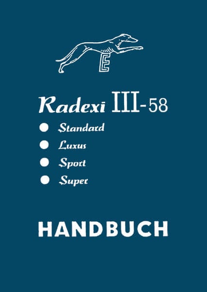 Express Radexi III-58 Betriebsanleitung