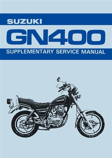 Suzuki GN400 Supplementary Service Manual