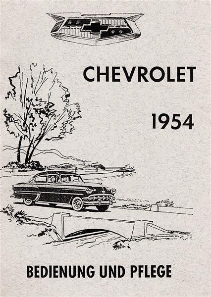 Chevrolet 1954 Betriebsanleitung
