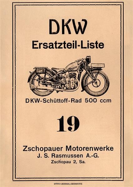 DKW-Schüttoff JS500 ccm Ersatzteilkatalog