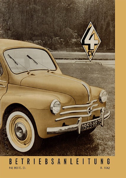 Renault 4CV Betriebsanleitung