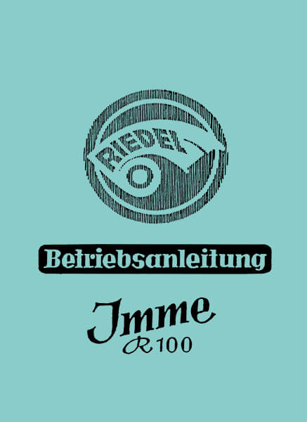 Imme R100 Betriebsanleitung