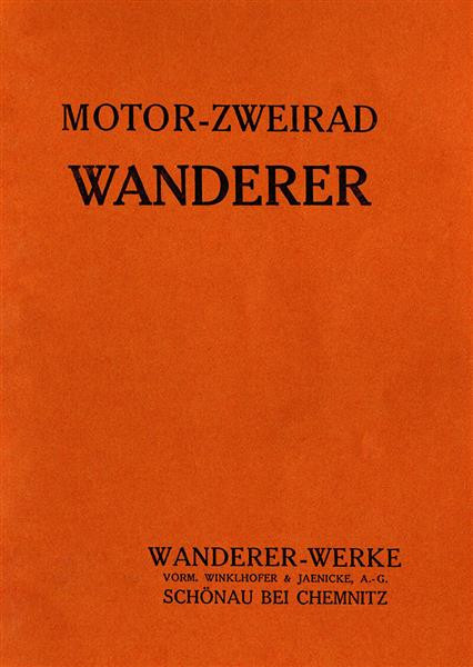 Wanderer Motor-Zweirad Betriebsanleitung