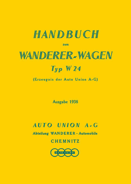 Wanderer W24 Betriebsanleitung