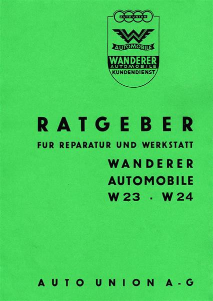 Wanderer W 23 und W 24 Reparaturanleitung