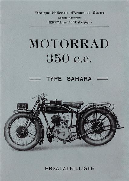 FN 350 Typ Sahara Ersatzteilkatalog