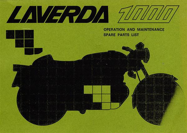 Laverda 1000 Reparaturanleitung & Ersatzteilkatalog