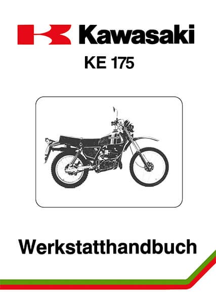 Kawasaki KE175 Reparaturanleitung