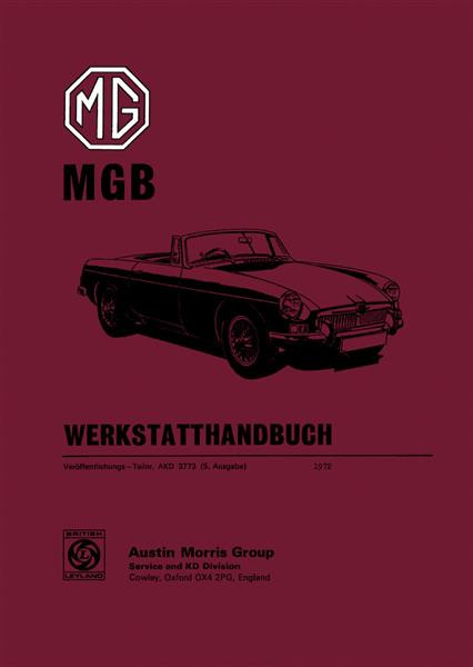 MG B Werkstatthandbuch